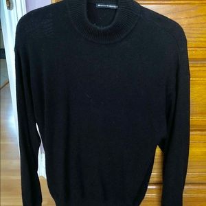 Brandy highneck Black sweater